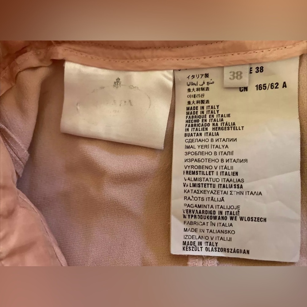 Prada Pastel Pink Boot Cut Pants 38 - Picture 6 of 16